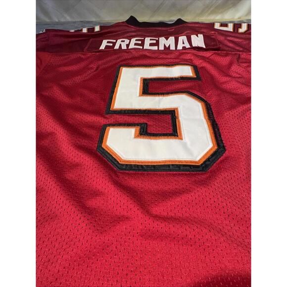 Tampa Bay Buccaneers Josh Freeman #5 NFL Reebok On Field Stitched Jersey Size 52 - Picture 15 of 15